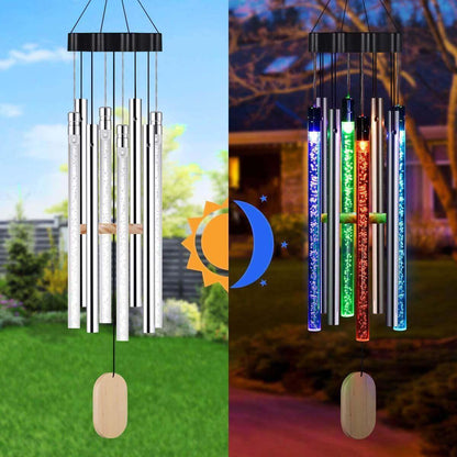 Harmony - Carillon de jardin coloré avec lumière et son