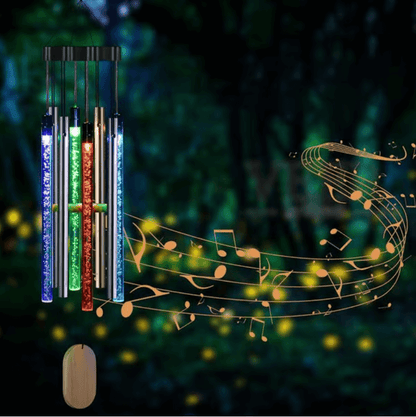 Harmony - Carillon de jardin coloré avec lumière et son