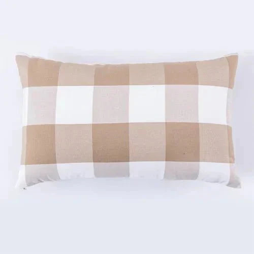 Floroux - Housse de coussin de soutien lombaire Décoration pour le salon