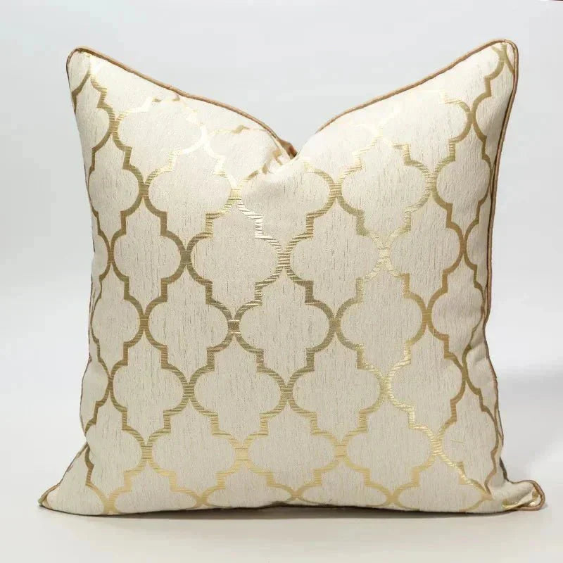 Floroux - Housse de coussin moderne pour le salon et le lit
