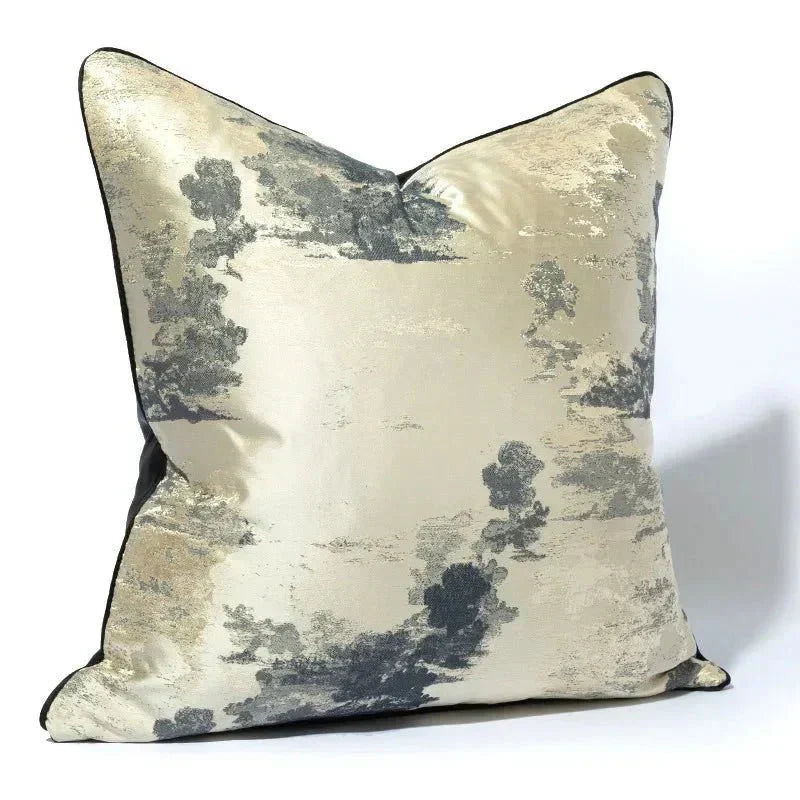 Floroux - Housse de coussin moderne pour le salon et le lit