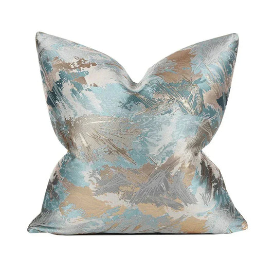 Floroux - Housse de coussin moderne pour le salon et le lit