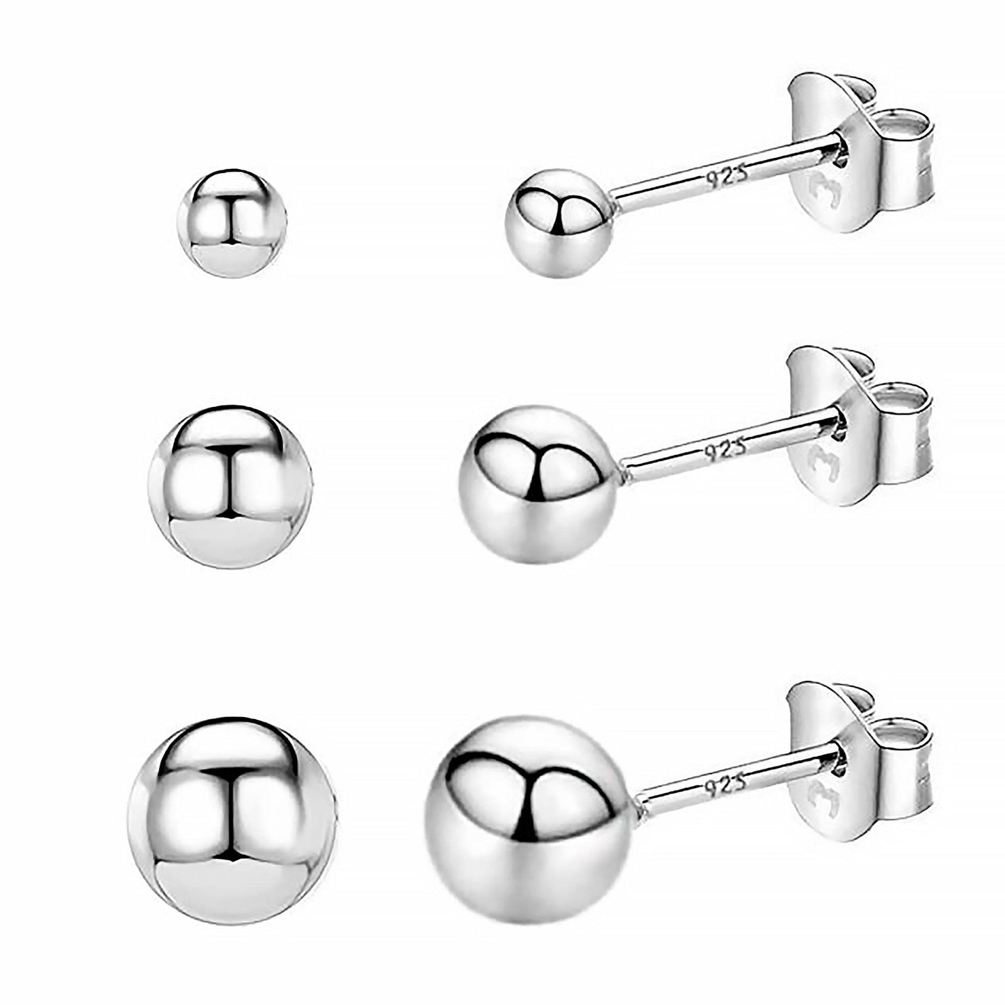 Boucles d'oreilles minimalistes élégantes - Lunara