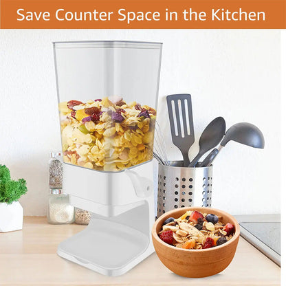 CerealKeeper - Distributeur de Céréales Élégant pour Cuisine