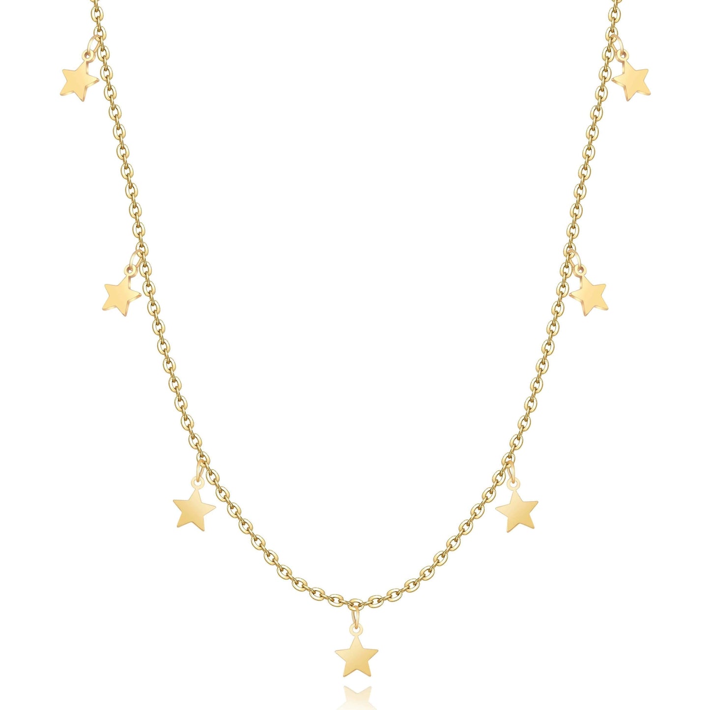 Chic Elara Collier Étoiles - Élégance Brillante pour Chaque Occasion