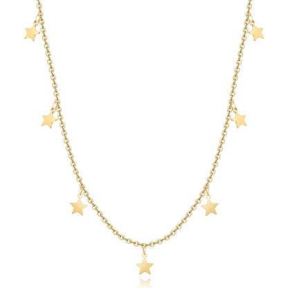 Chic Elara Collier Étoiles - Élégance Brillante pour Chaque Occasion