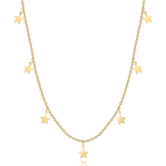 Chic Elara Collier Étoiles - Élégance Brillante pour Chaque Occasion