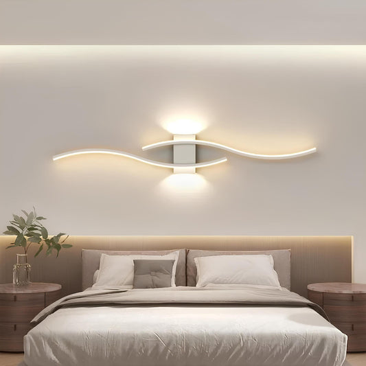 Floroux - Élégante lampe murale LED dimmable pour un intérieur moderne