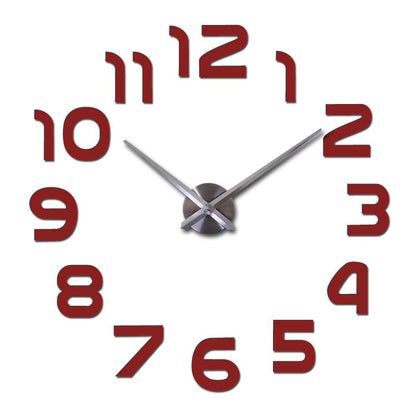 Horloge murale 3D en acrylique Floroux