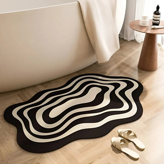 Floroux Pro | Tapis de bain antidérapant et à séchage rapide