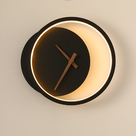 GlowArt - Horloge Murale LED Créative