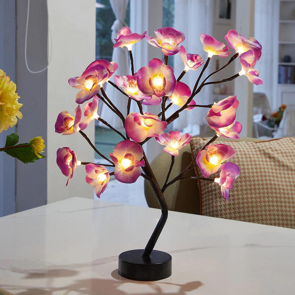 Crafted Orchid lampe de table