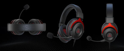 EKSA E900 Casque de jeu filaire avec microphone - TWS Réduction de bruit HiFi Stéréo Casque dynamique