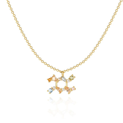 Collier Élégant Signe Astrologique Céleste - Celestia