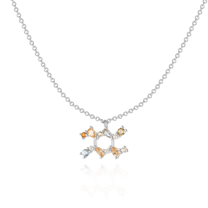 Collier Élégant Signe Astrologique Céleste - Celestia