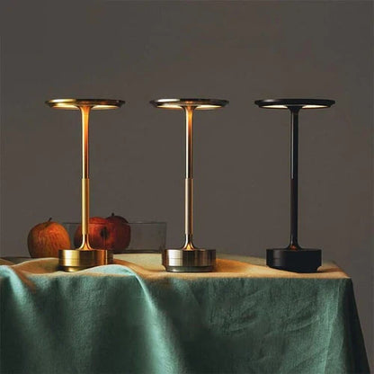 Floroux Moderne lampe de table LED | Sans fil & Dimmable | Parfait décor & Lampe de lecture