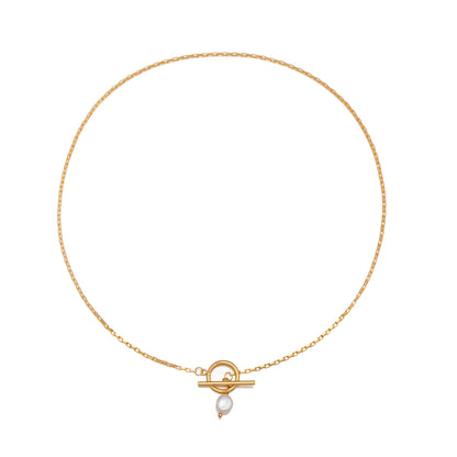 Collier de perles élégant avec fermoir raffiné - Lucía