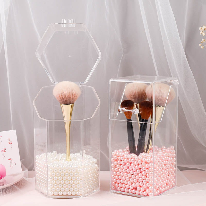 Organisateur de pinceaux de maquillage Floroux Beads