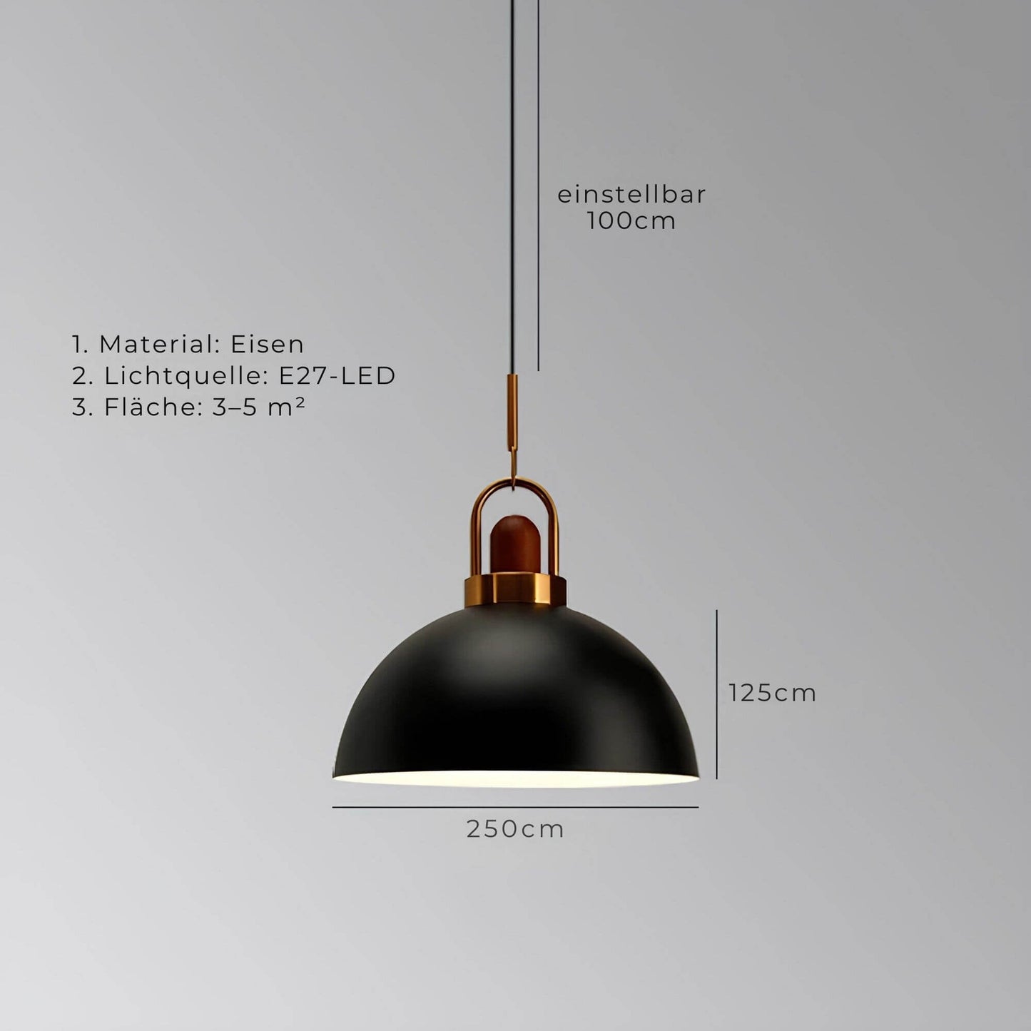 Floroux - Lampe suspendue urbaine