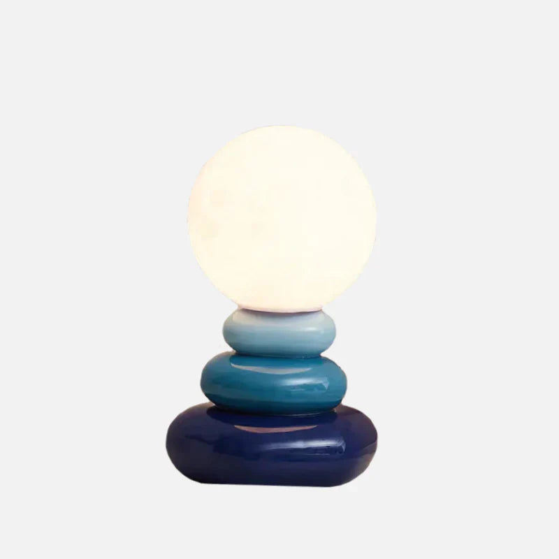 Lampe de table en céramique Egg Moon