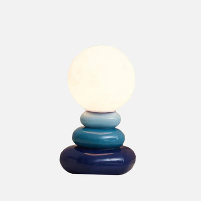 Lampe de table en céramique Egg Moon