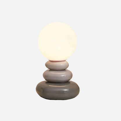 Lampe de table en céramique Egg Moon