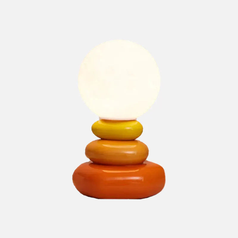 Lampe de table en céramique Egg Moon