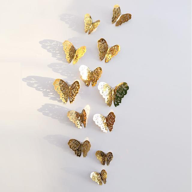 Floroux 3D Butterfly Decoration | Wall Decor | Spring & Summer | Classic & Modern