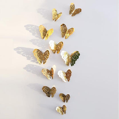 Floroux 3D Butterfly Decoration | Wall Decor | Spring & Summer | Classic & Modern
