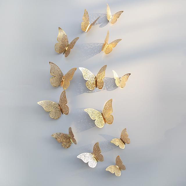 Floroux 3D Butterfly Decoration | Wall Decor | Spring & Summer | Classic & Modern