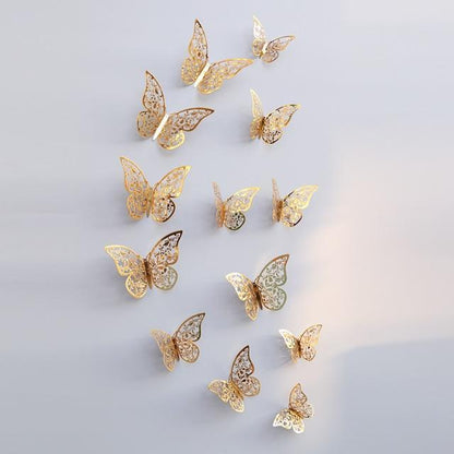 Floroux 3D Butterfly Decoration | Wall Decor | Spring & Summer | Classic & Modern