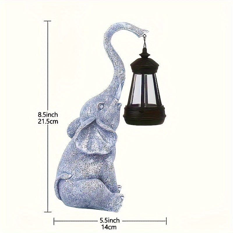 Floroux Gentle Elephant Lamp LED | Children's Room Decor | Night Light