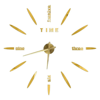DecoHorloge – Grande Horloge Murale 3D pour Décoration Intérieure