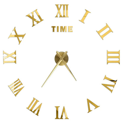 DecoHorloge – Grande Horloge Murale 3D pour Décoration Intérieure