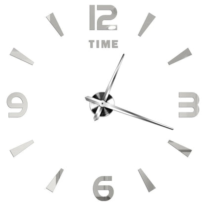 DecoHorloge – Grande Horloge Murale 3D pour Décoration Intérieure
