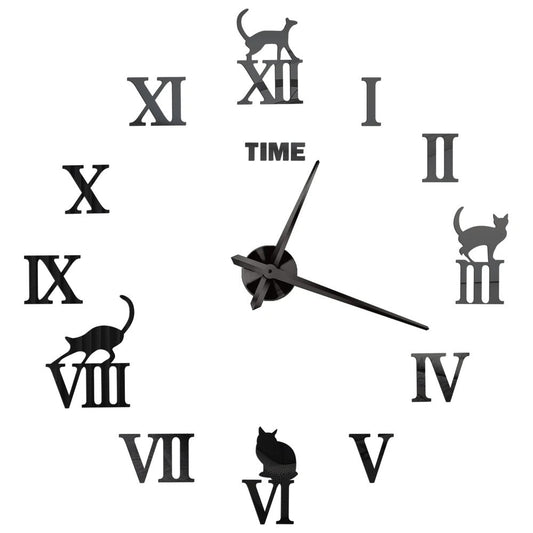 DecoHorloge – Grande Horloge Murale 3D pour Décoration Intérieure