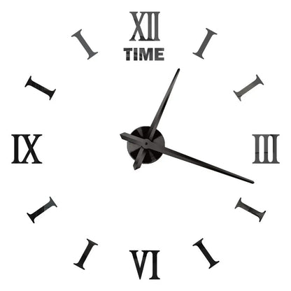 DecoHorloge – Grande Horloge Murale 3D pour Décoration Intérieure