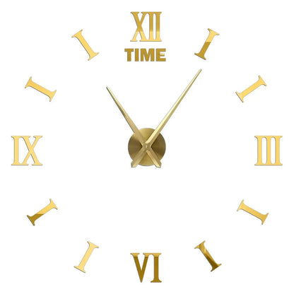 DecoHorloge – Grande Horloge Murale 3D pour Décoration Intérieure