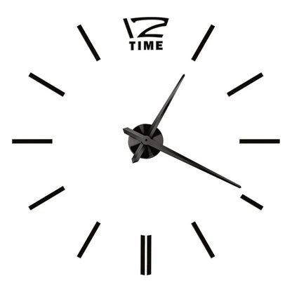 DecoHorloge – Grande Horloge Murale 3D pour Décoration Intérieure
