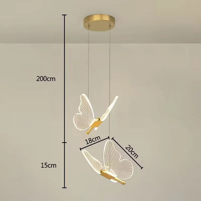 Floroux | Plafonnier papillon ajustable