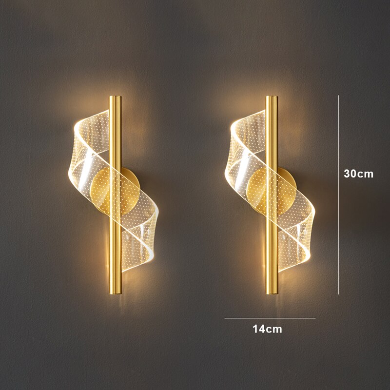 Floroux Applique Murale Luxueuse avec Lustre en Verre | Éclairage Élégant | Design Haut de Gamme
