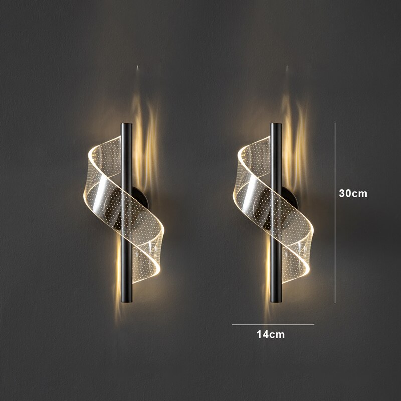 Floroux Applique Murale Luxueuse avec Lustre en Verre | Éclairage Élégant | Design Haut de Gamme