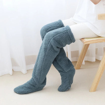 Chaussettes Haute Froid Hivernale – Confort et Style Chaleureux