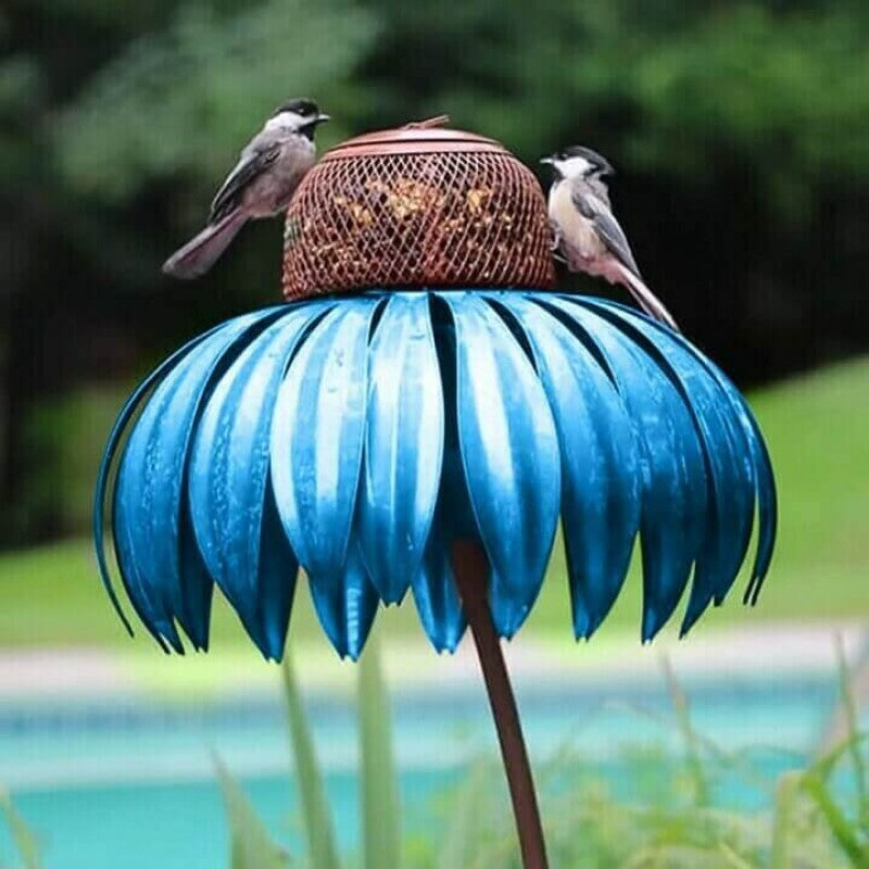 FloraFeeder Nourriture pour oiseaux – Décoration de jardin élégante pour oiseaux