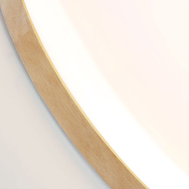 Floroux lampe de plafond LED - Bois et métal pour intérieurs modernes
