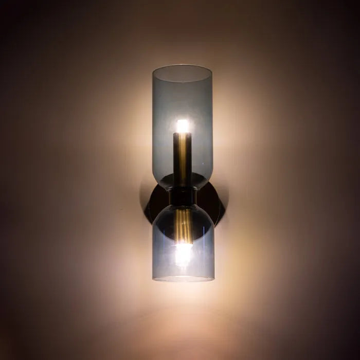 Applique murale en verre Floroux LED