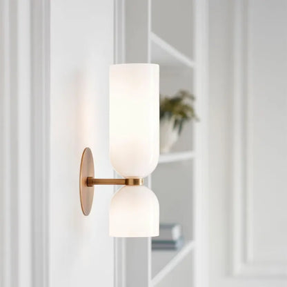 Applique murale en verre Floroux LED