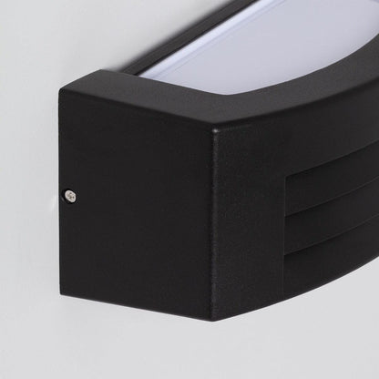 GardaOutdoor Light – Robuste Applique Murale Noire IP54