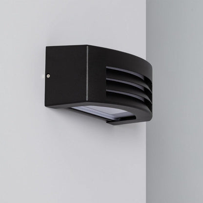 GardaOutdoor Light – Robuste Applique Murale Noire IP54