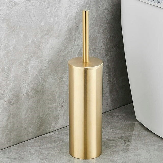 Luxe Porte-brosse de toilette en or - pour salles de bains élégantes